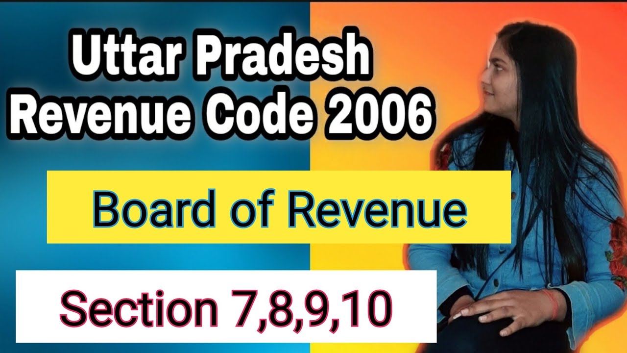 4. UP Land Law lectures/Board of Revenue- Section 7,8,9,10 of UP Revenue Code LAWVITA