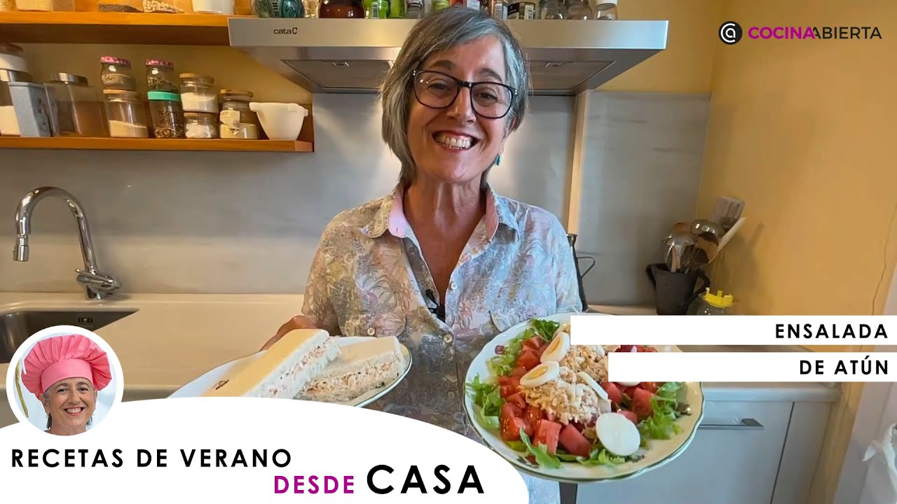 ENSALADA DE ATÚN 🐟 ¡Fácil y Rápida! ☀️ Eva Arguiñano ☀️ Recetas de verano desde CASA-Cocina Abierta