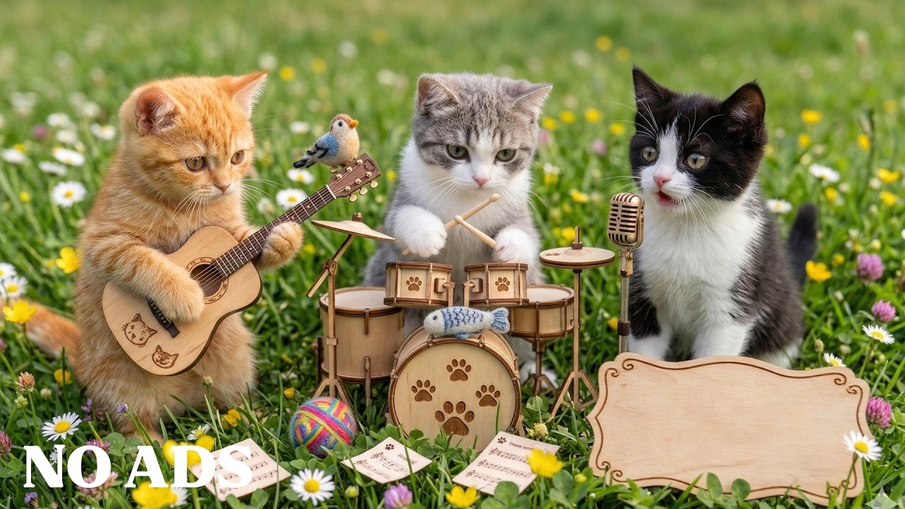 Calming Music for Cats 12 Hours – Relaxing Cat Sleep Music for Stress Relief