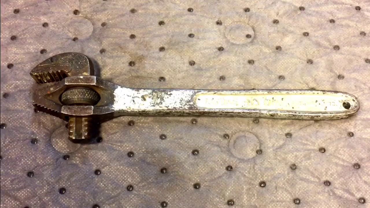Restoration of a Little Little Giant Pipe Wrench