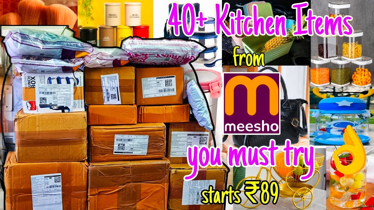 40+ Meesho kitchen items you must try|Best kitchen items starts ₹87 #meeshokitchenitems #kitchen