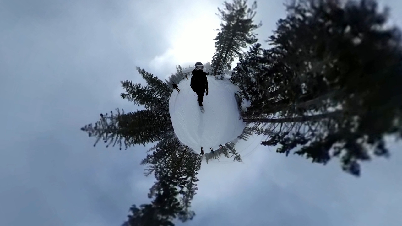 Snowboarding in 360 - EXPERIMENTAL Edit