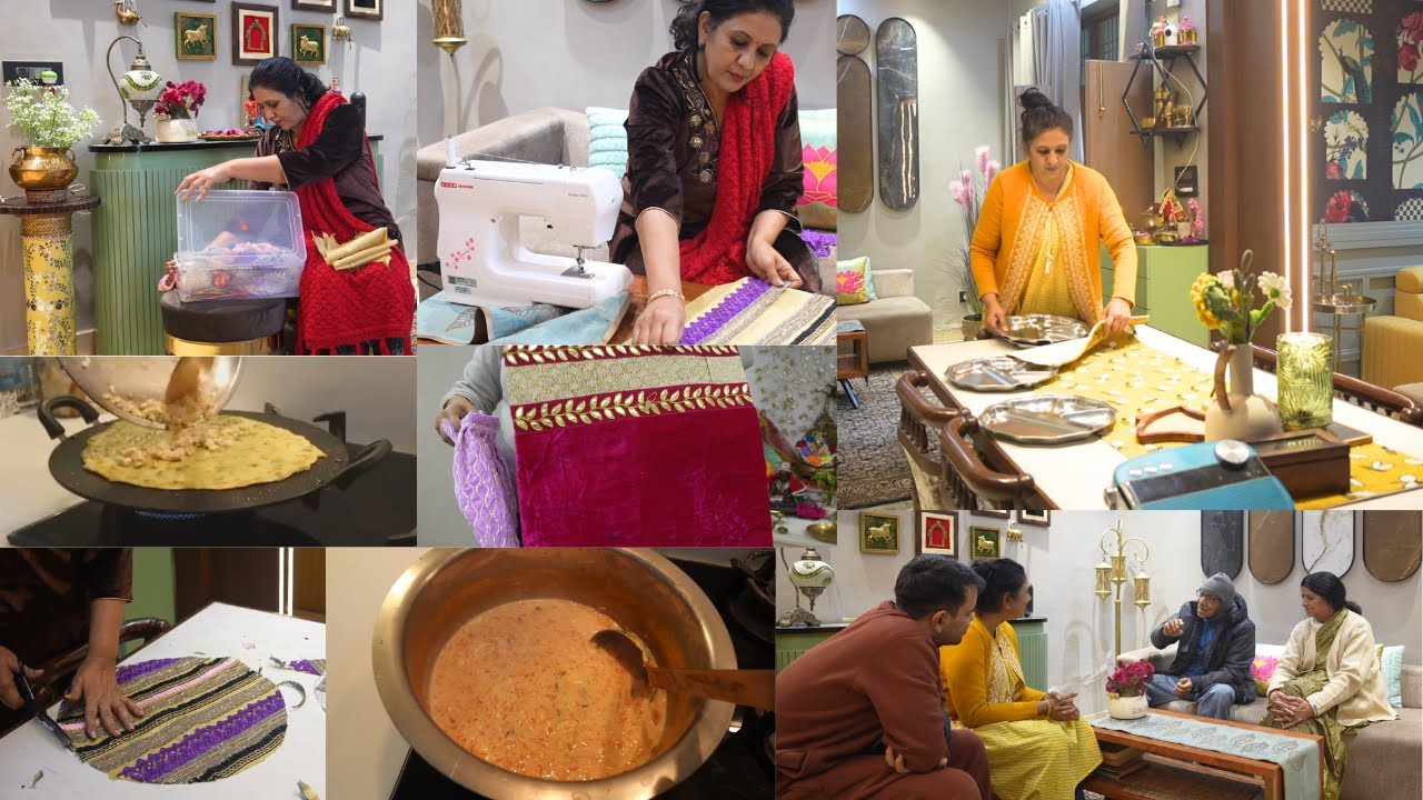 अब कुछ अच्छा लगता है Afternoon ME TIME ,Daily Routine, Parents Visit,Sewing , Happiness , Positivity