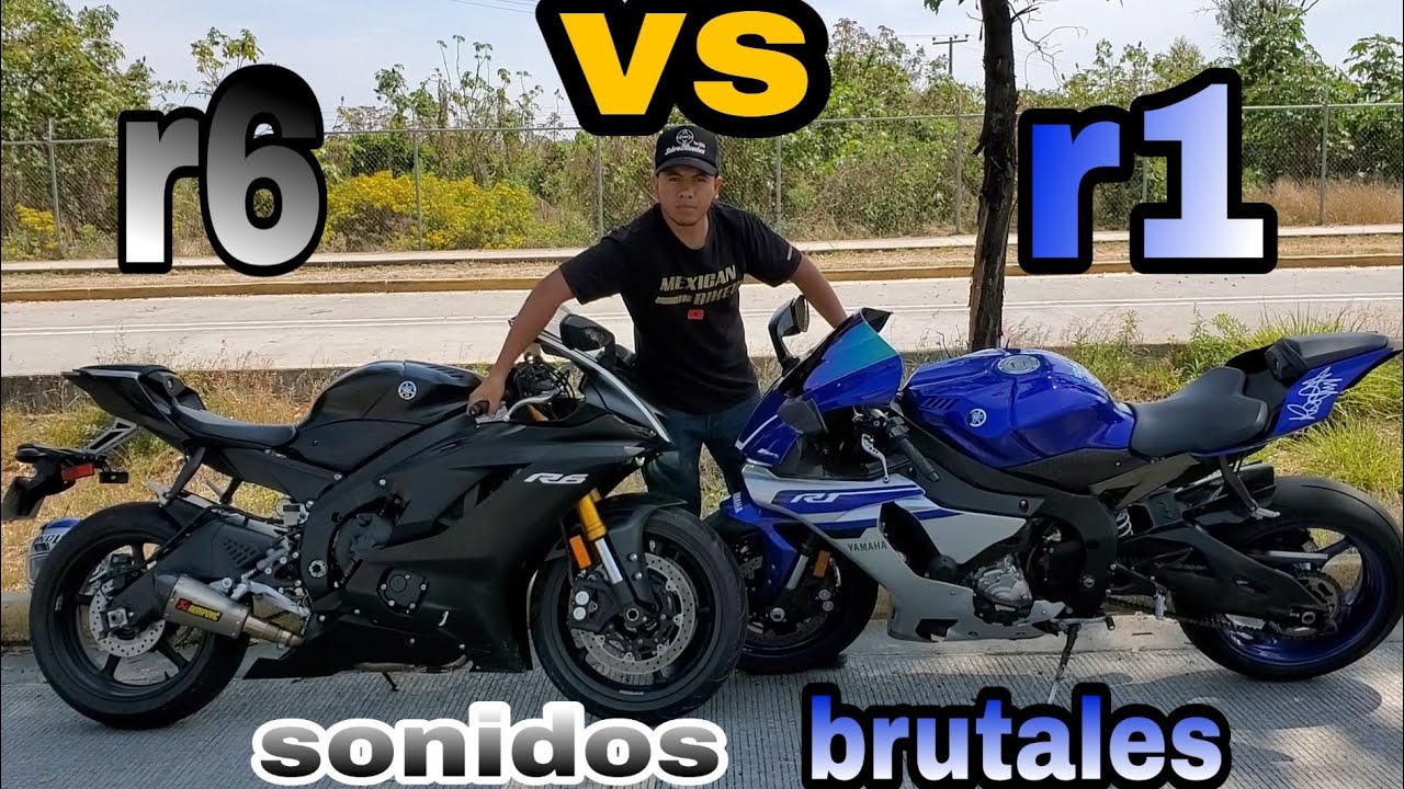 R6 vs r1 (comparacion de sonidos BRUTALES) | beto vlogs