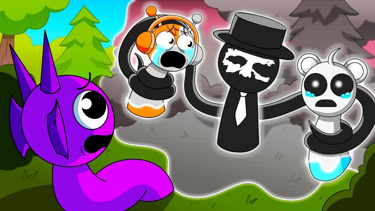 ¡SPRUNKI, Pero PERDIERON sus COLORES! (Animación)