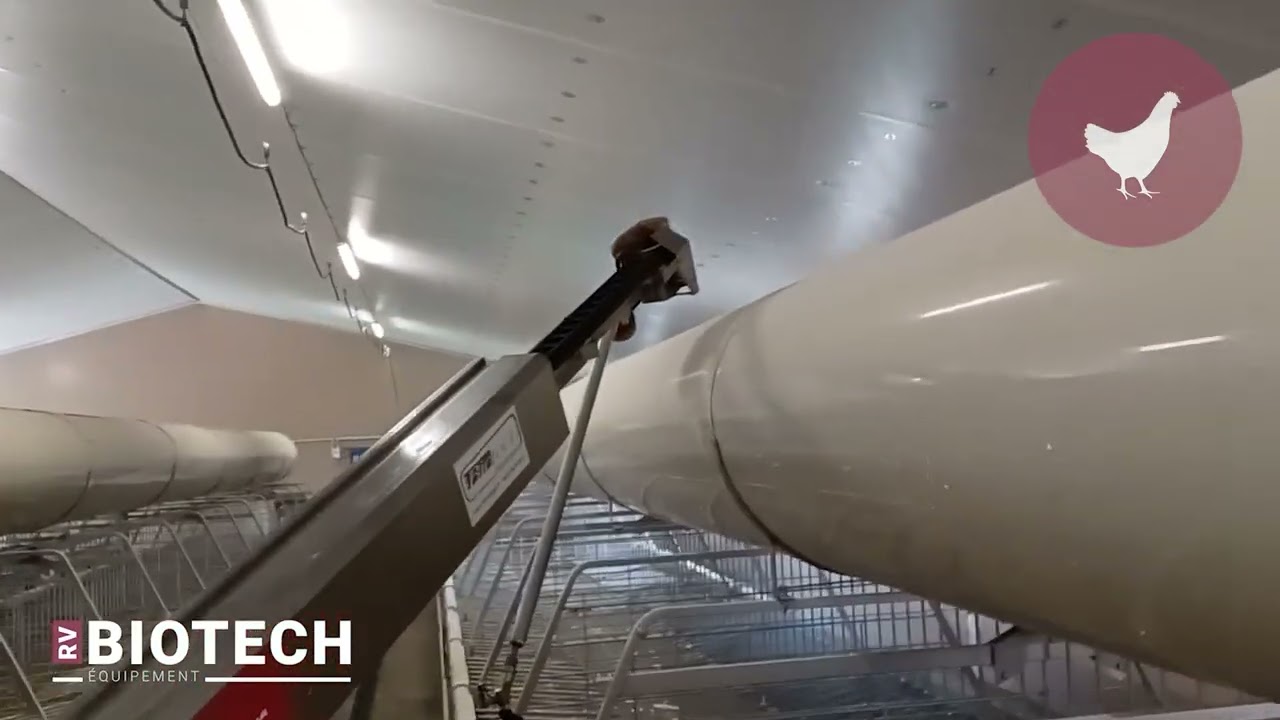 Robot de lavage en volaille - RVBIOTECH