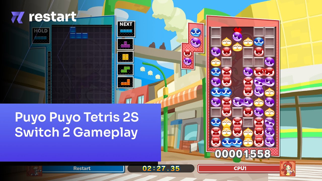 Puyo Puyo Tetris 2S Nintendo Switch 2 Gameplay