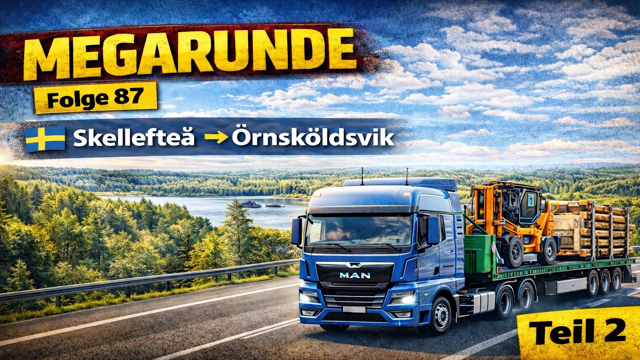 🚛 Folge 87 – MEGARUNDE geht weiter! 😳 Richtung Süden! (Teil 2)