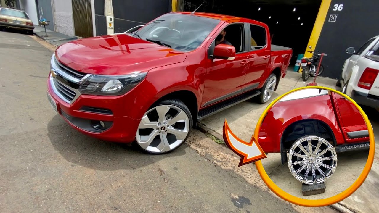 QUAL RODA DEVO COLOCAR NA S10 🤔