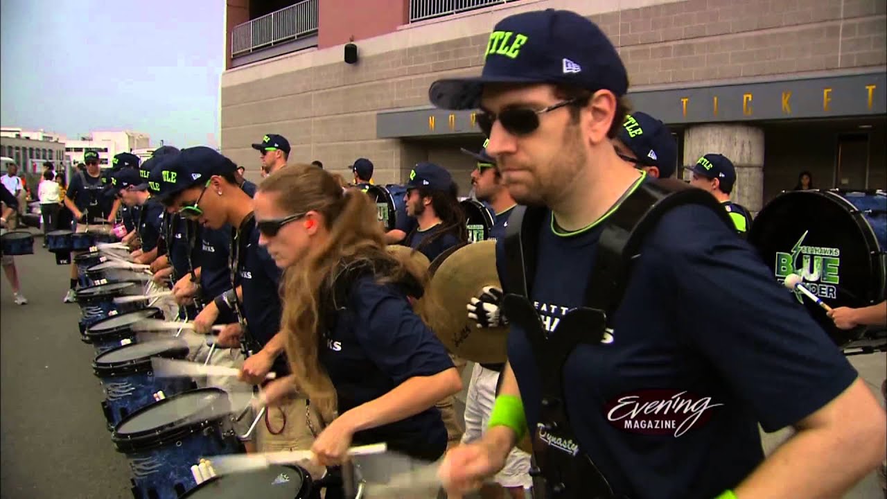 Seahawks Drumline Blue Thunder