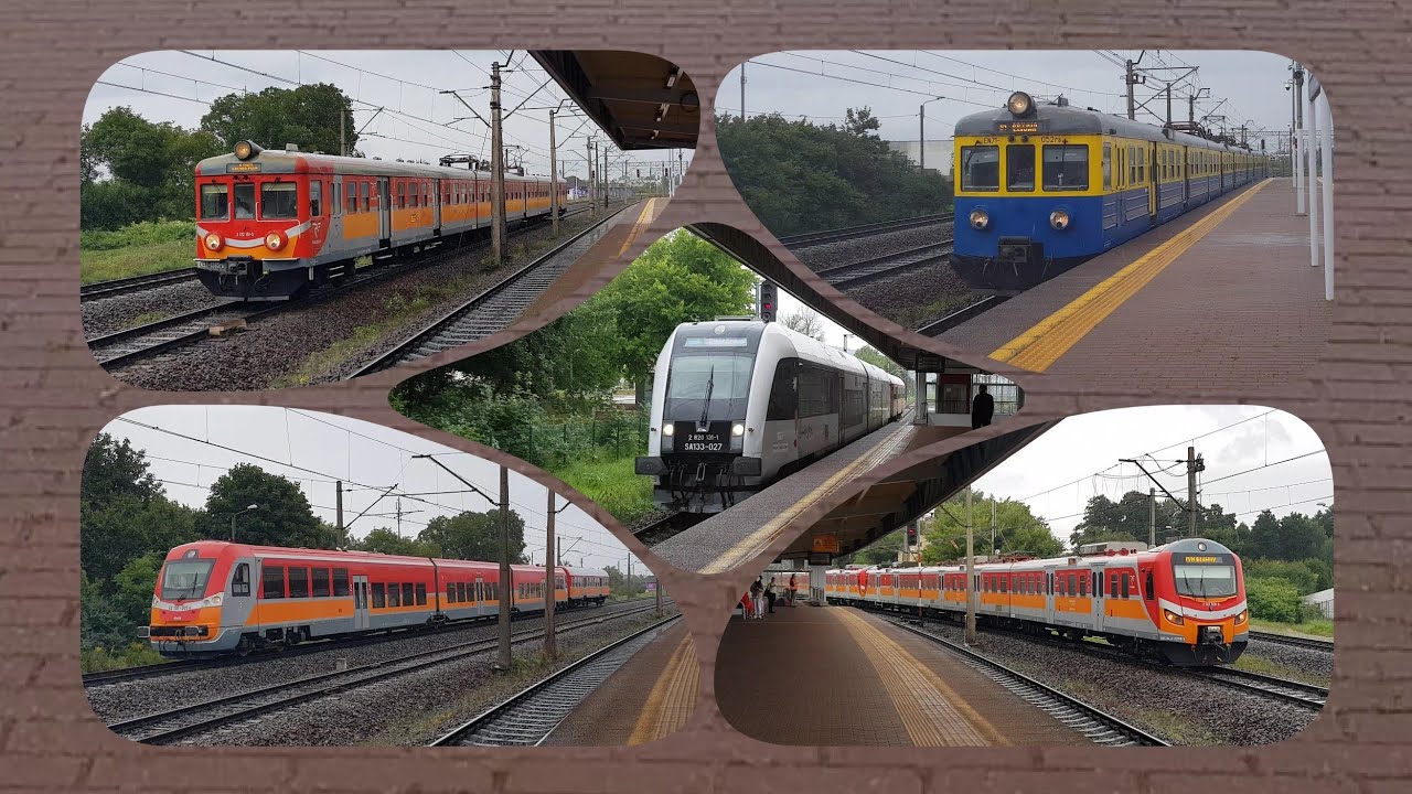 Minionek EN71-052 i inne pociągi na P.O. Gdynia Cisowa 1.09.2023
