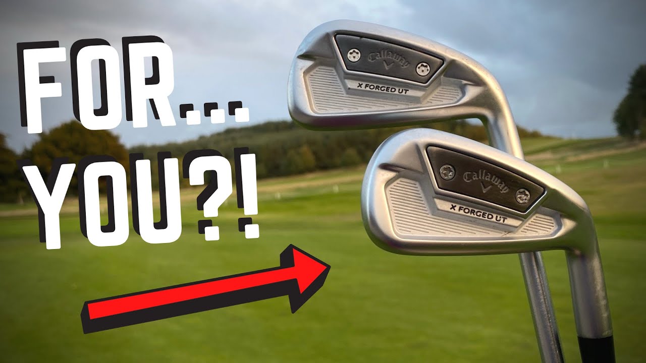 THE NEW CALLAWAY X-FORGED UT IRONS! vs HIGH HANDICAP + LOW HANDICAP GOLFERS!