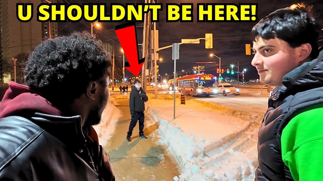 I snuck into Canada's most dangerous hood at night&hellip; then THIS happened!