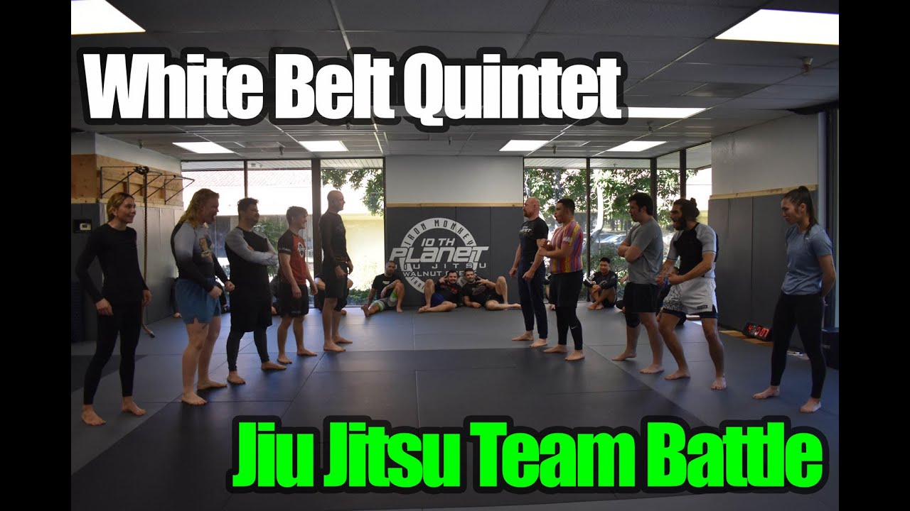 In-House White Belt Quintet Style Jiu Jitsu Team Battle - 10th Planet No-Gi Walnut Creek
