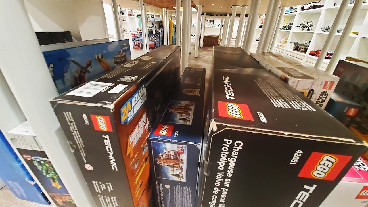 My Sealed LEGO Sets & Cleaning the LEGO Room