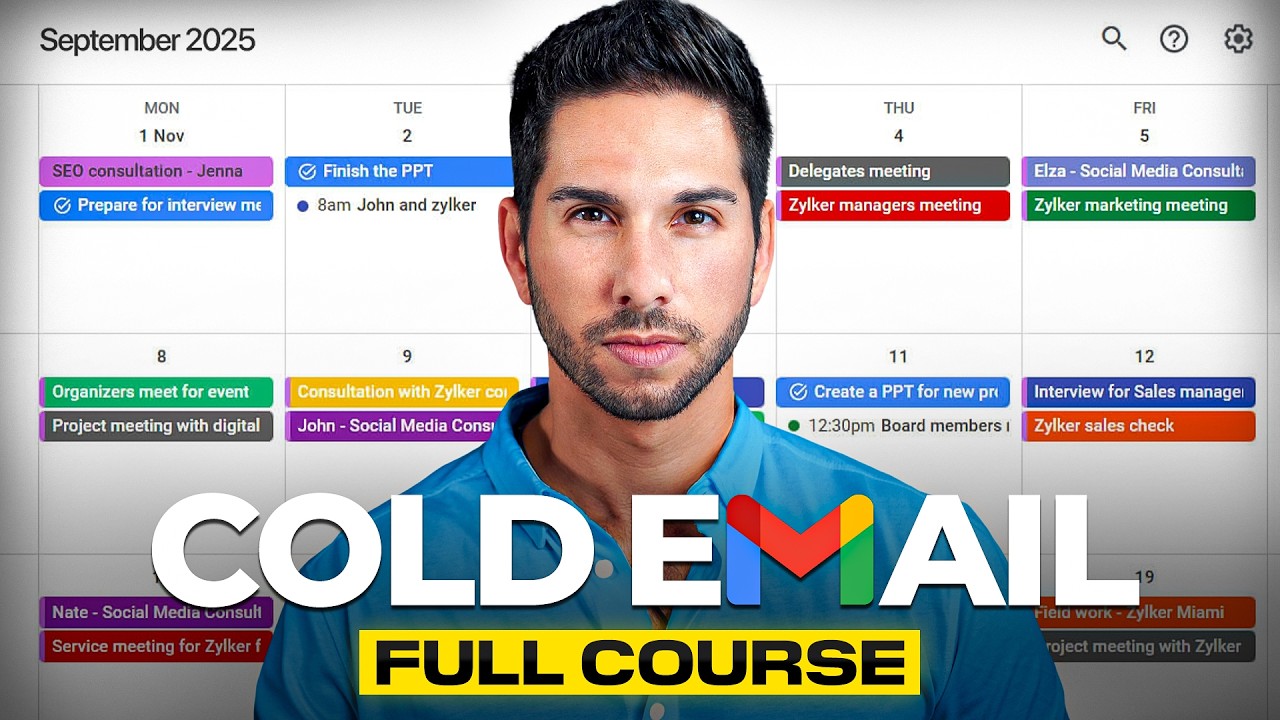 Free Cold Email Marketing Course for 2025 (7 Hours)