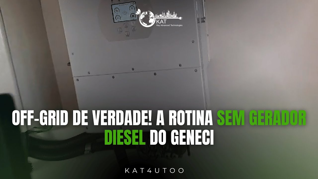 Vida OFF-GRID: Como o Geneci Vive Sem Gerador Diesel