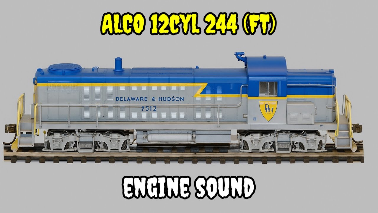 Engine Sound | ALCO 12cyl 244 (FT)