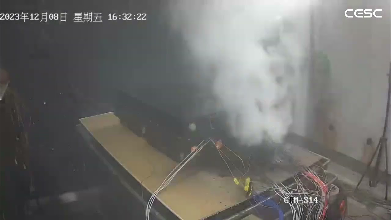 CESC | Mercury 233-System-US UL 9540A Pack Level Thermal Runaway Test