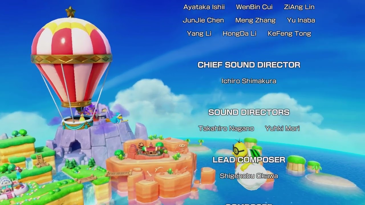 Super Mario Party Jamboree Staff Credits