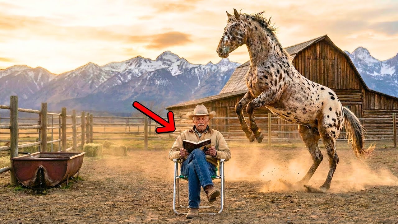 Nobody Could Tame This CRAZY Appaloosa Horse... Then an Old Rancher Did Something SHOCKING!