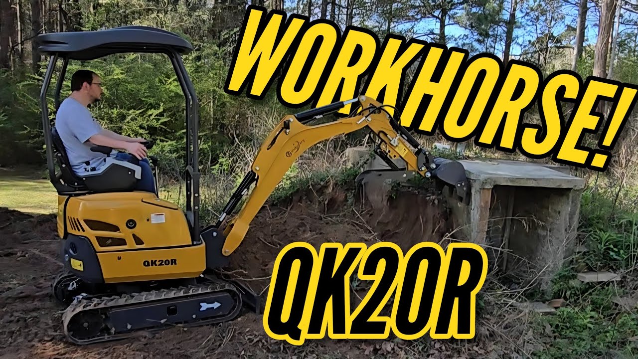 CFG QK20R: The MINI EXCAVATOR That Changed My Life (Seriously!)
