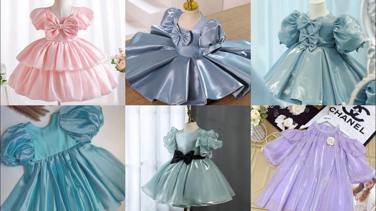 Stylish Sheesha Silk Babygirl Frocks Designs 2026|Most Viral and Unique Sheesha Silk Frocks Design
