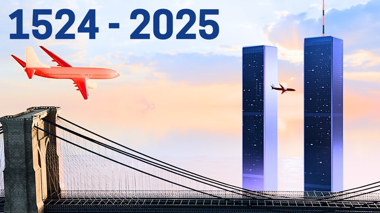 EVOLUTION of New York City 1524 - 2025 | History in 3D Animation