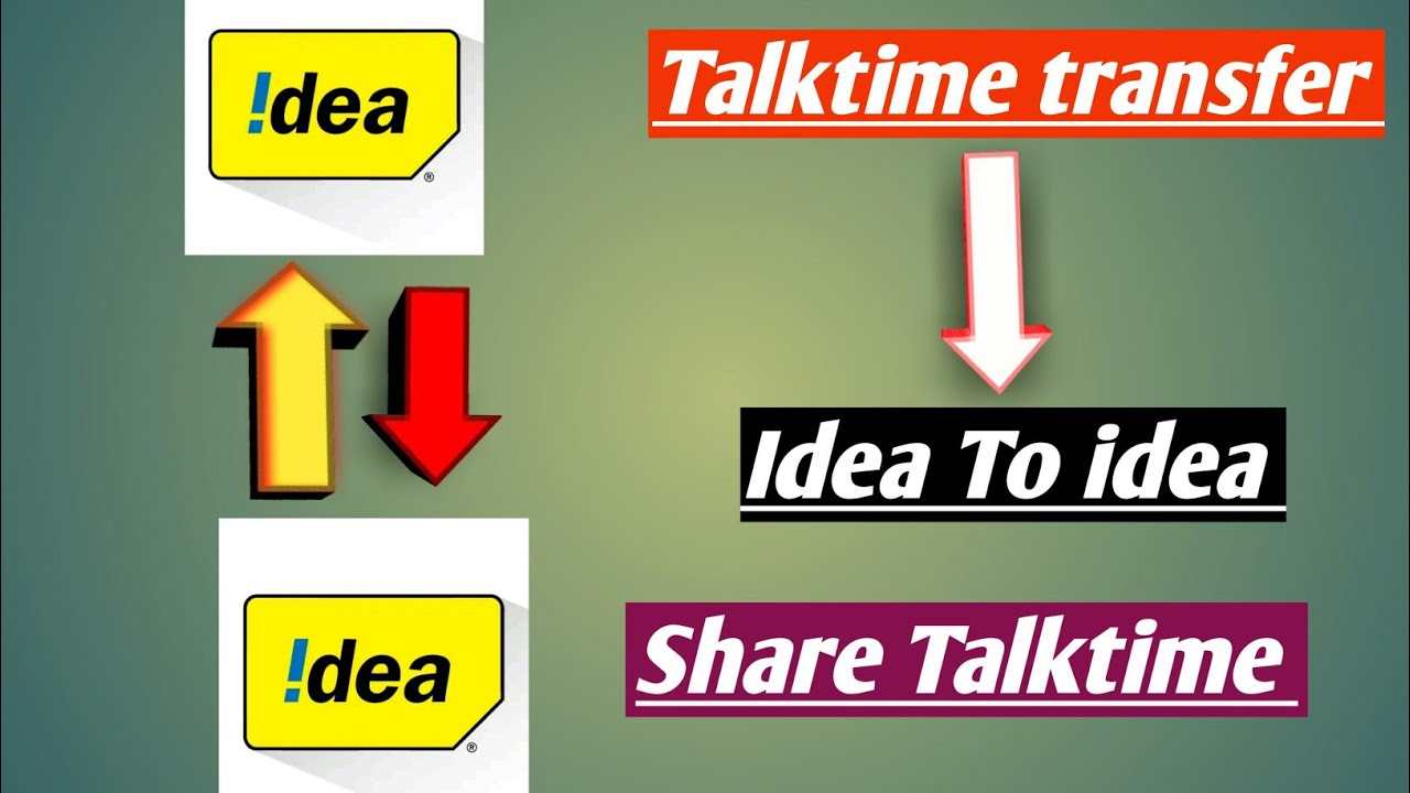 idea balance transfer code || Share idea balance || Ankit tech smart!