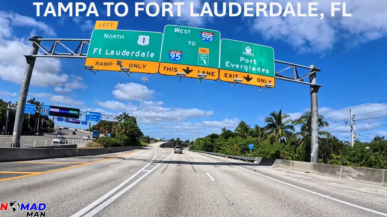 TAMPA TO FORT LAUDERDALE ,FL