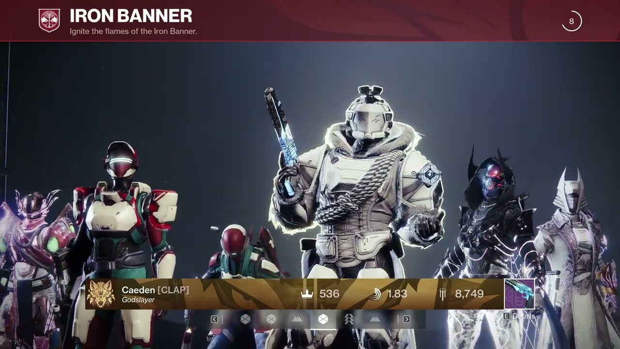 #MOTW Iron Banner - FULL LOBBY of AFK Bot Farmers