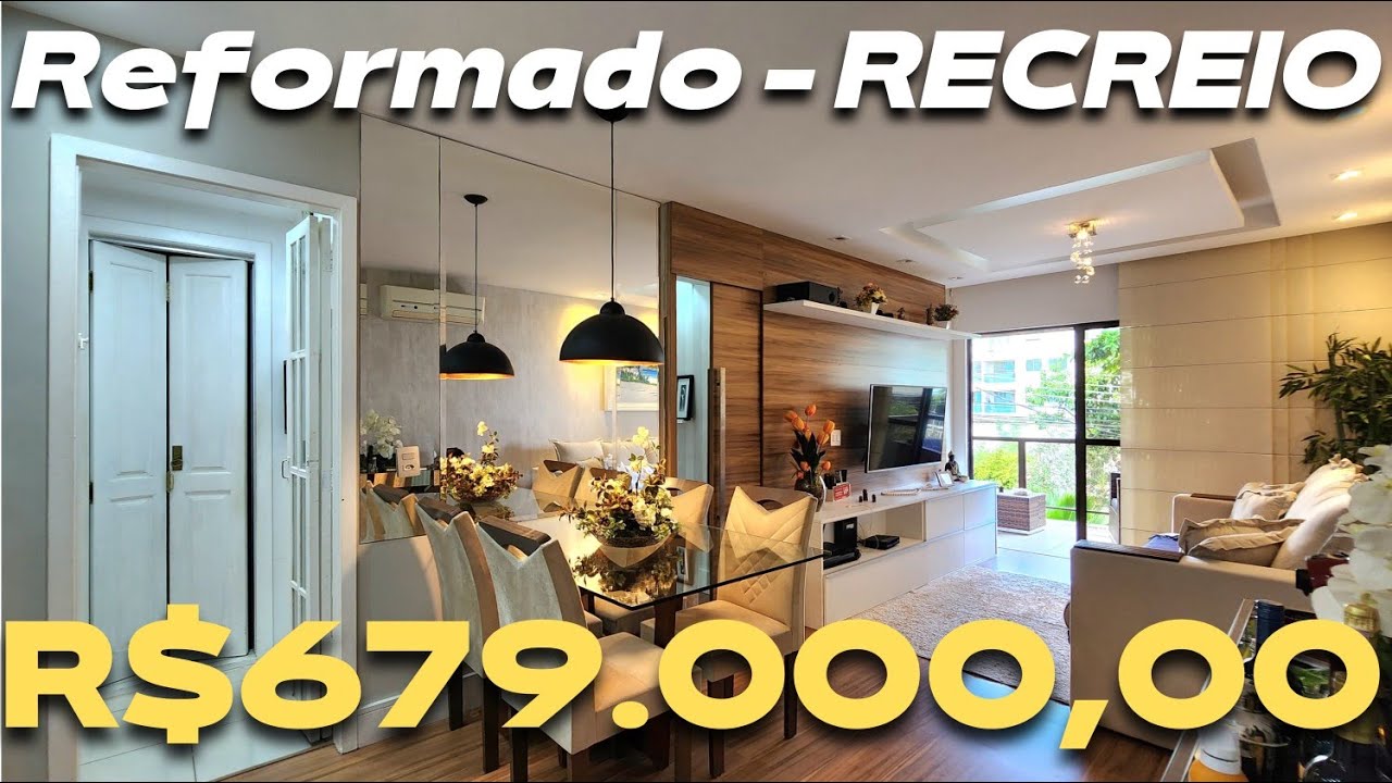 Apartamento reformado no Recreio dos Bandeirantes - RICARDO MARTINS IMÓVEIS RJ