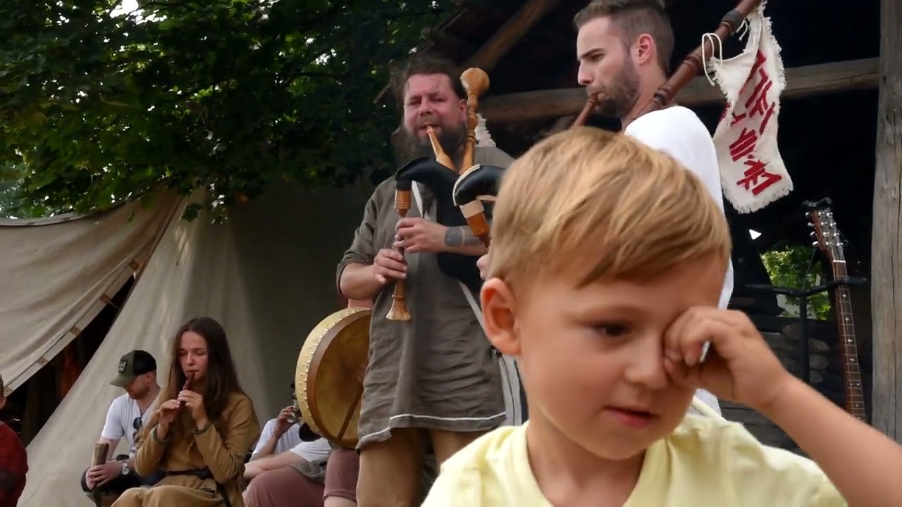Wolin 2022. Festiwal. Muzyczne spotkania 03. Zespół Gjoll - Nordic folk.
