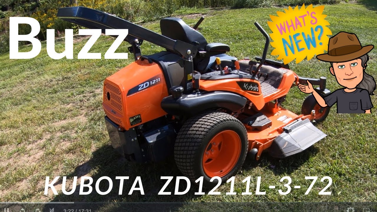 Buzz Kubota ZD1211L