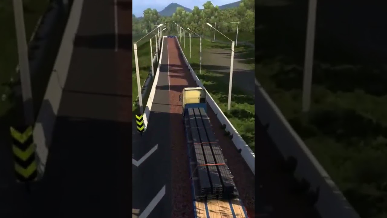 Testando &aacute;rea de escape no mapa rbr #eurotrucksimulator2 #multiplayer #aovivo #totalgamer #maparbr