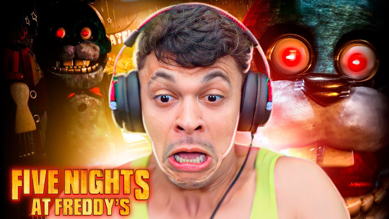 URSINHOS FOFINHOS E ASSUSTADORES 😭😭 FIVE NIGHTS AT FREDDY'S