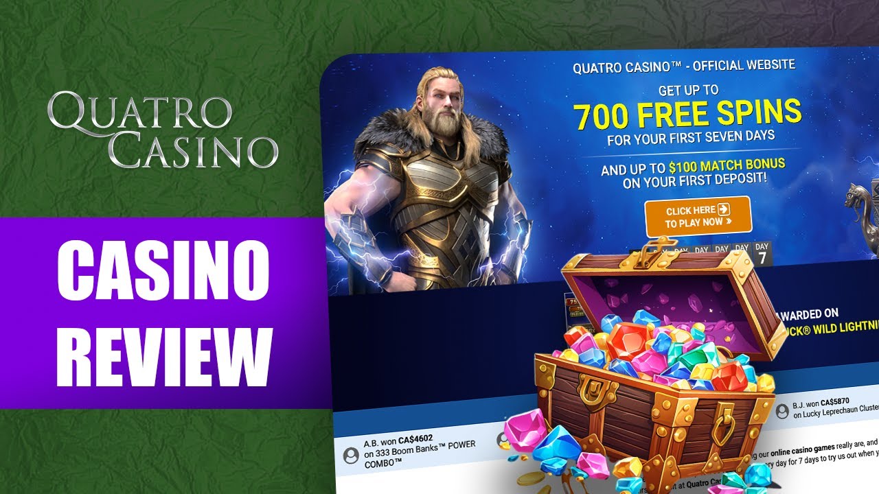 Quatro Casino Review 2024 | Bonuses, Games, & Everything You Need to Know!