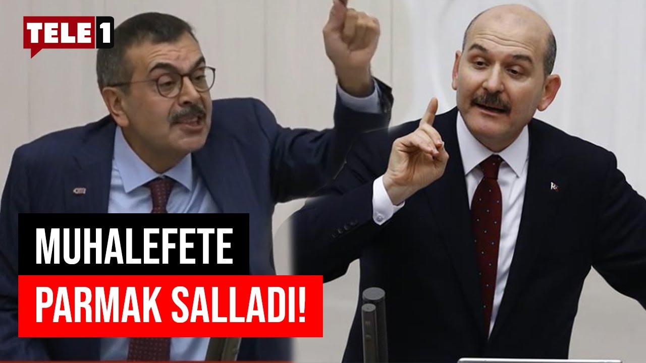 Milli Eğitim Bakanı Meclis'te Soylu'ya özendi!
