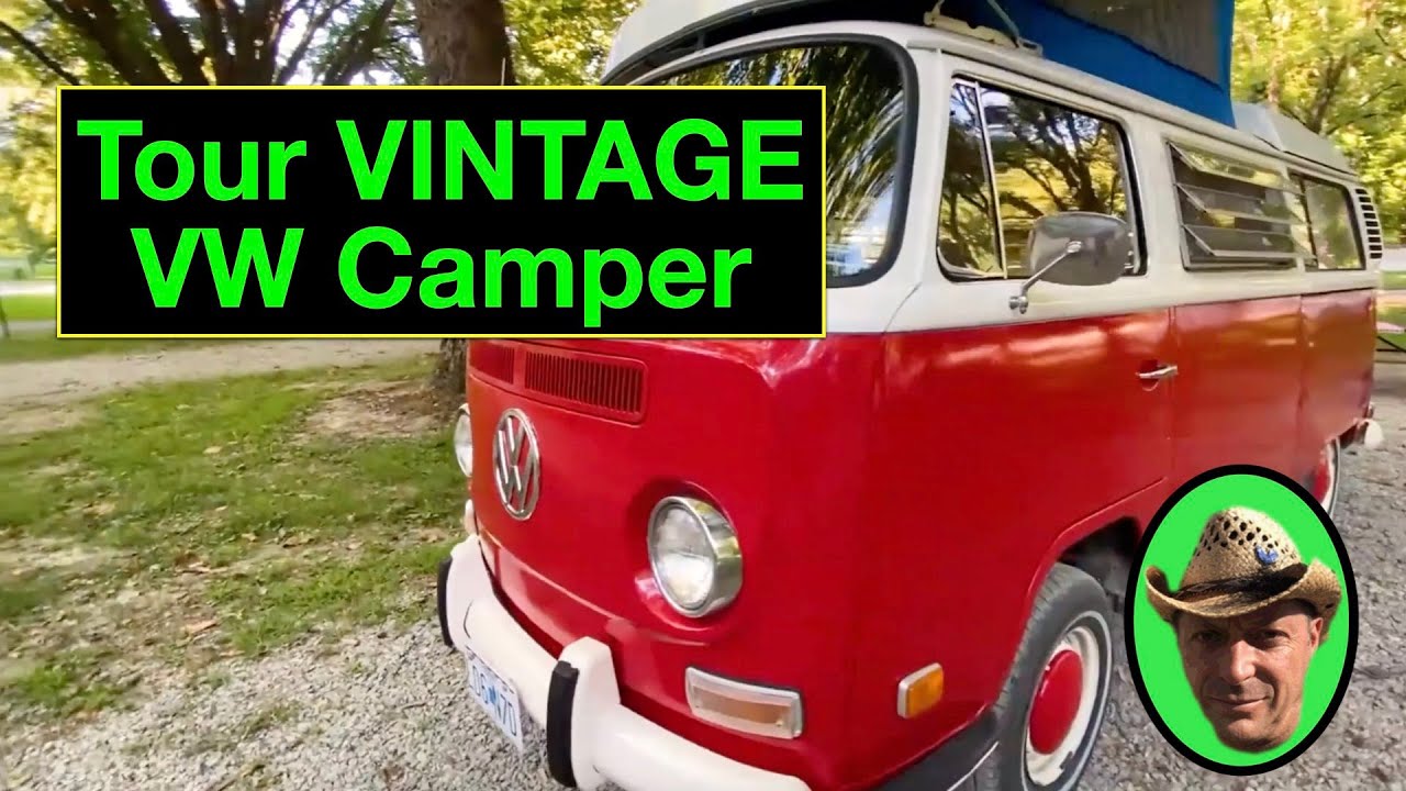 Tour VINTAGE VW CAMPER VAN. Your DREAM 😃 VAN -or- Class B RV TRAVATO by Winnebago, or similar 🚐 ?