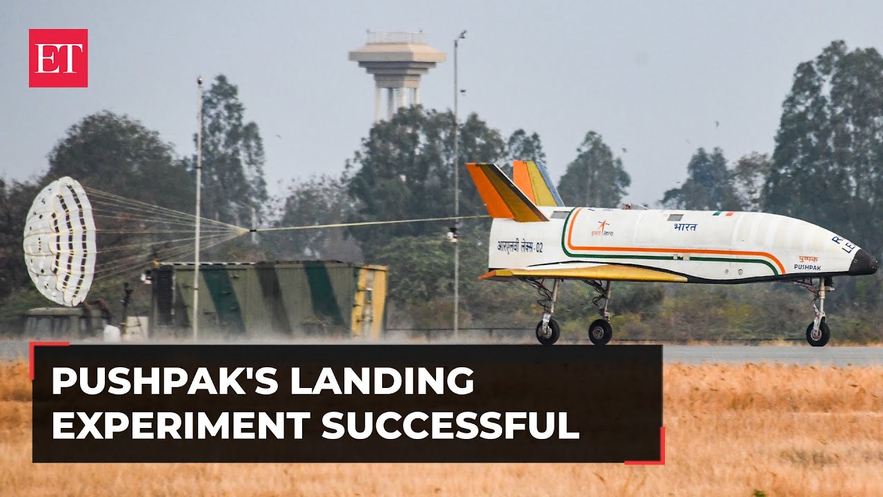 ISRO's Space Shuttle Demonstrator 'Pushpak' successfully completes landing experiment