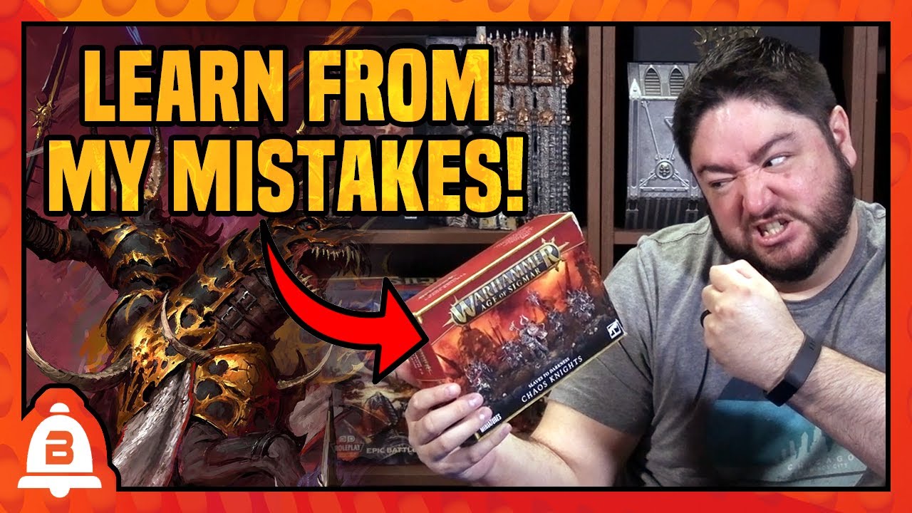 Building Chaos Knights Is Worth The Frustration || Slaves To Darkness Mini Spotlight
