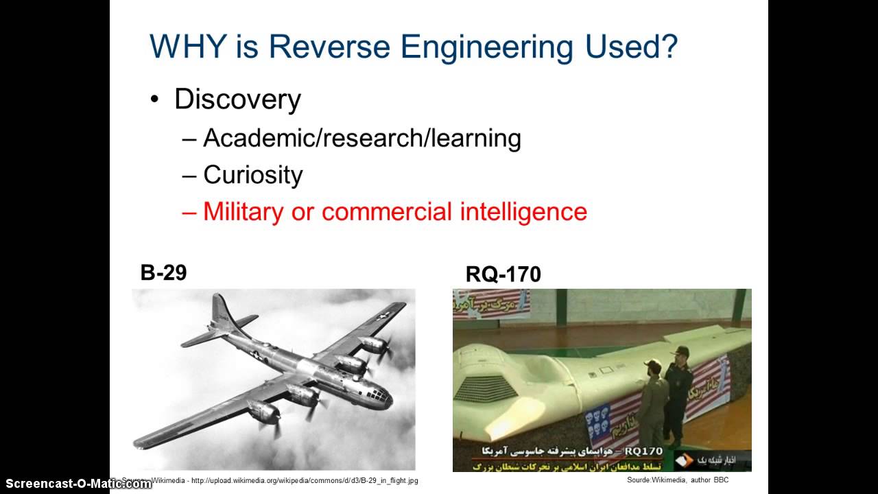 Reverse Engineering (RE)