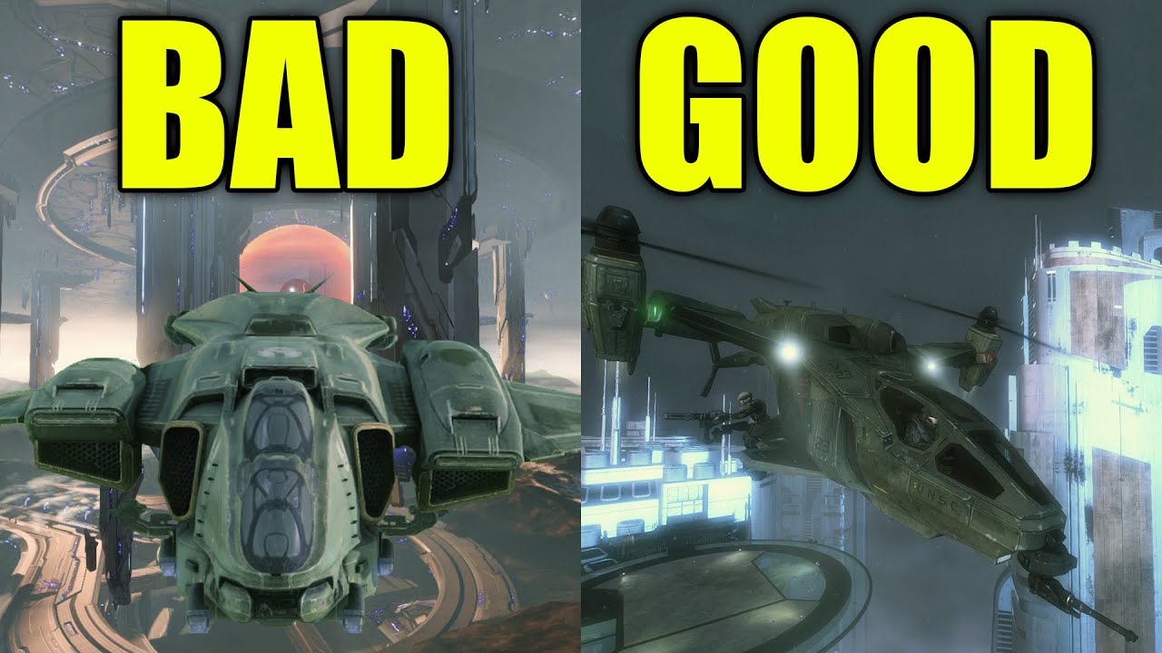 Worst To Best Halo Flying Levels in EVERY Halo Game