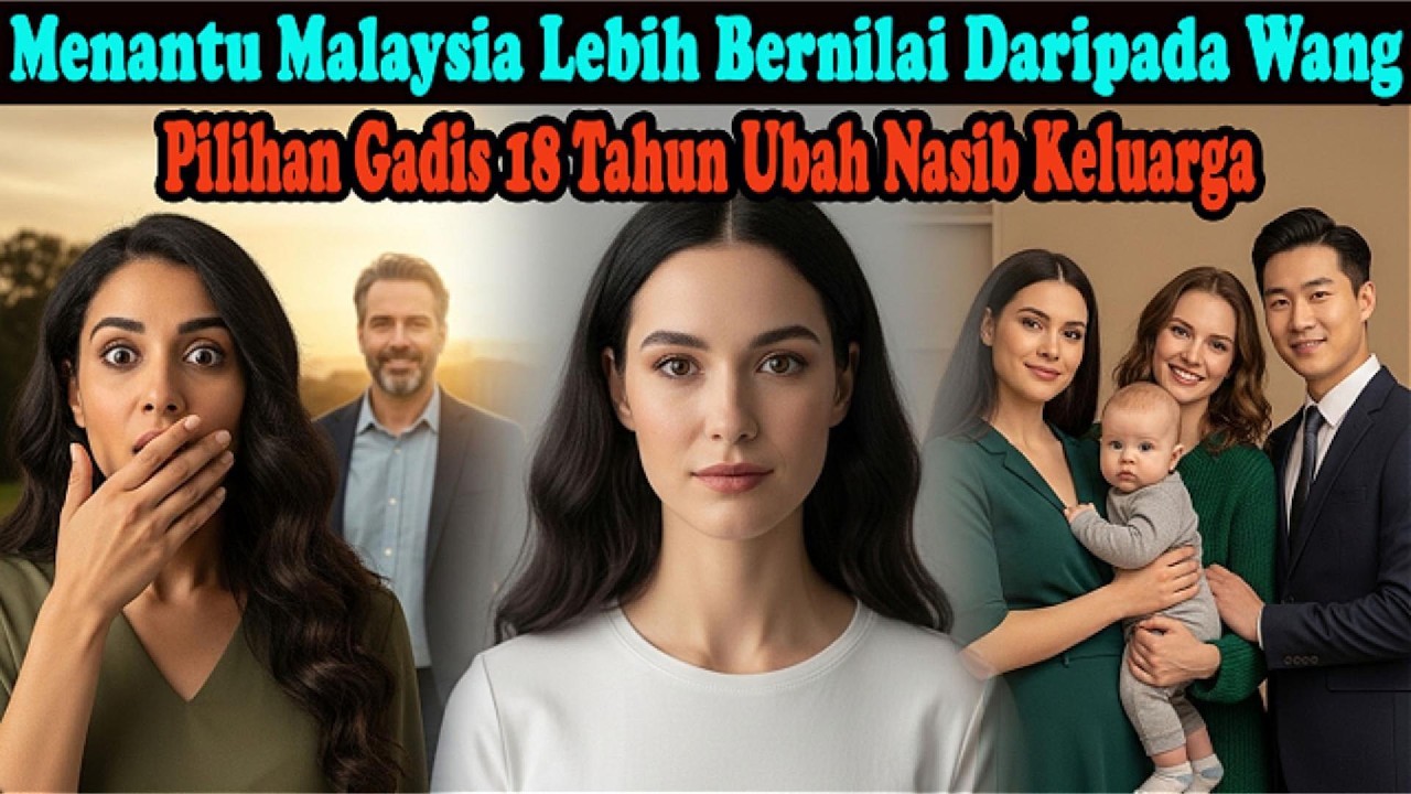 Pilihan Gadis 18 Tahun Bawa Menantu Malaysia Lebih Berharga Dari Wang, Ubah Nasib Keluarga!