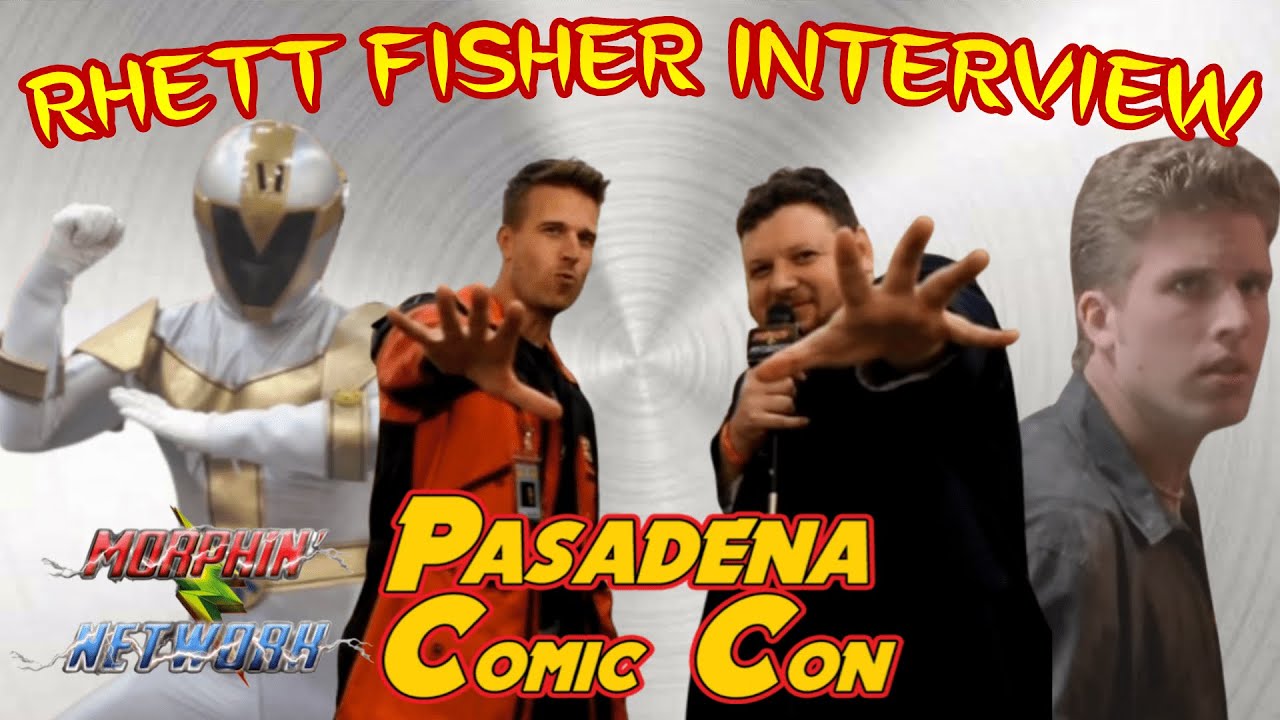 Rhett Fisher (Titanium Lightspeed Rescue Ranger) Pasadena Comic Con 2025 Interview