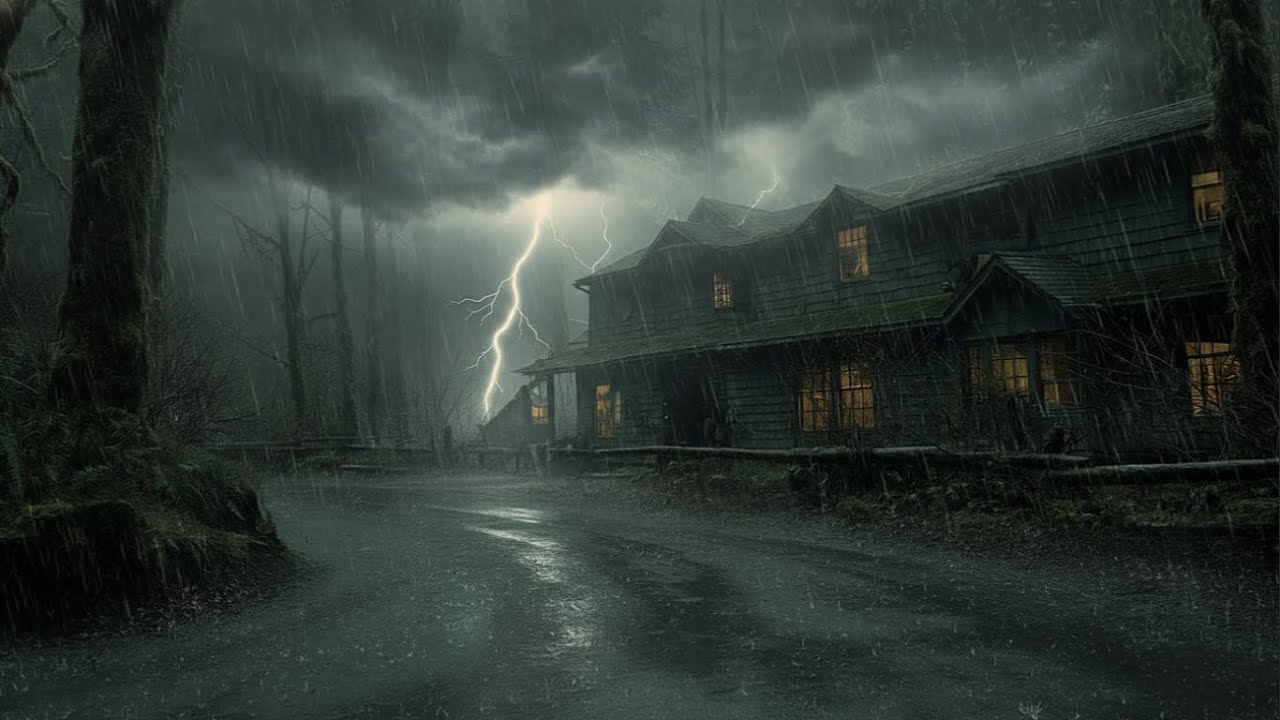 Relaxing Rainstorm and Thunder Sounds for Sleep | Calm Night Noise