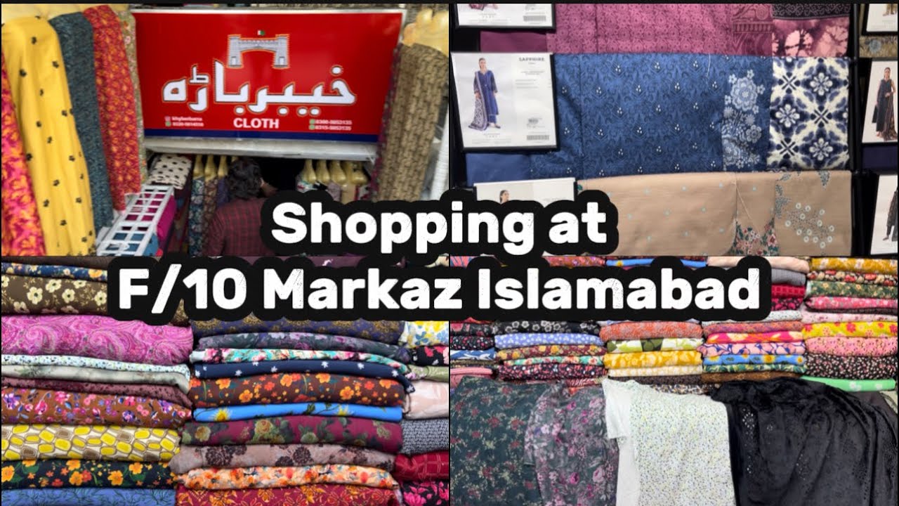 F-10 Markaz Shopping 🛍️ | Islamabad Market Vlog