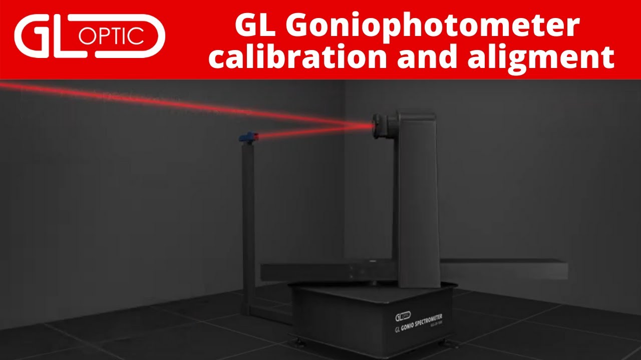 GL Optic Goniophotometer PART C calibration and aligment