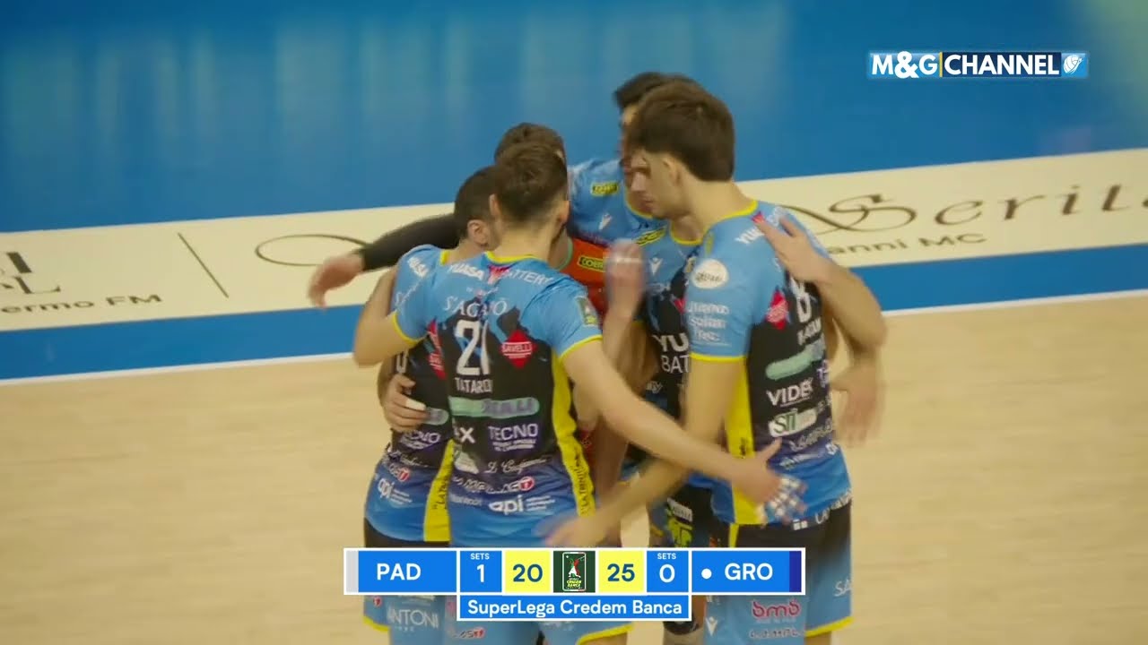 18a Giornata:Yuasa Battery Grottazzolina vs Sonepar Padova 2-3. Highlights.