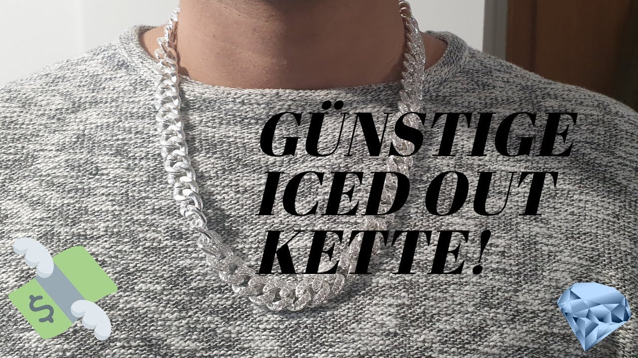 Iced Out Kette Halukakah mit Diamanten überzogen | Review + Unboxing